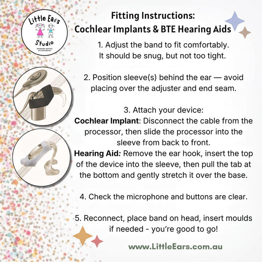 Softband Fitting Instructions - Cochlear Implant and Hearing Aid