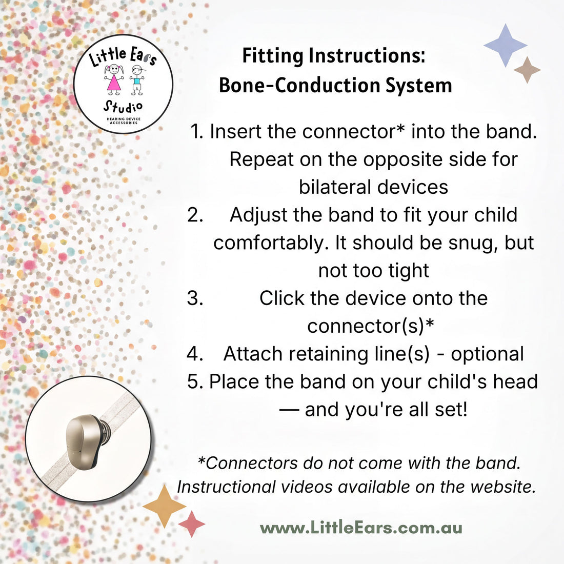 Softband Fitting Instructions - Bone-conduction Systems