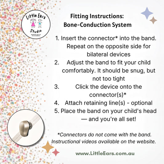 Softband Fitting Instructions - Bone-conduction Systems