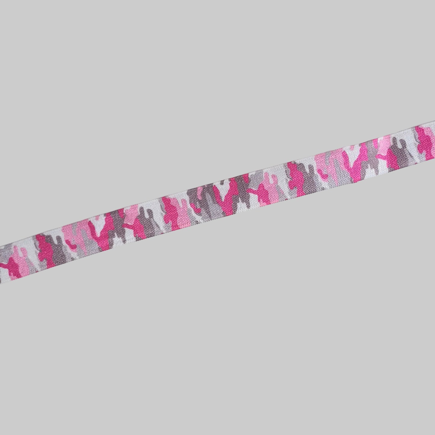 Camoflage Pink - Adjustable Non-Slip Velvet Softband 15mm wide