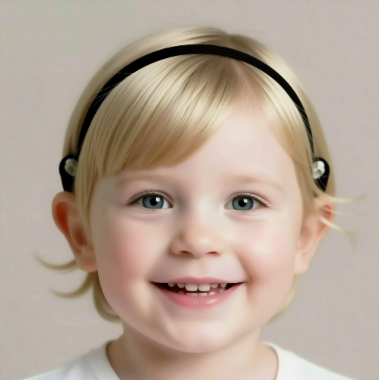 Cochlear Implant Headband, BTE Hearing Aid Headband, 10mm Silicone Lined, Black